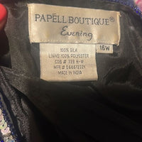 Papell Boutique evening blazer 16W