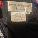 Papell Boutique evening blazer 16W