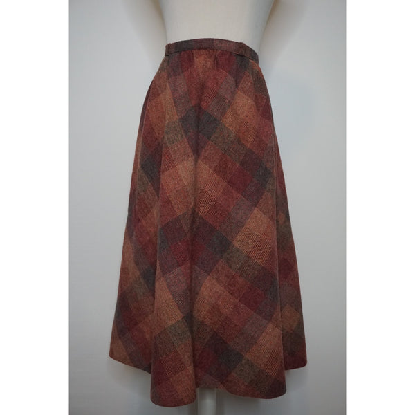 Vintage circle wool skirt xs/s
