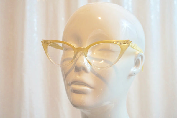 50 s style cat eye glasses Snob Vintage