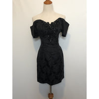 Vintage Jump off shoulder dress